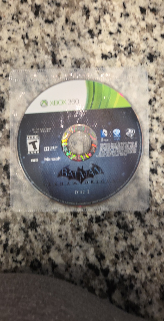 Batman Xbox 360 Game Disc - NO CASE